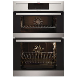 AEG DC7013021M Built-In Double Electric Oven, Stainless Steel